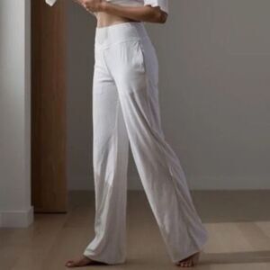 Lunya Cool High Rise Cotton Wide Leg